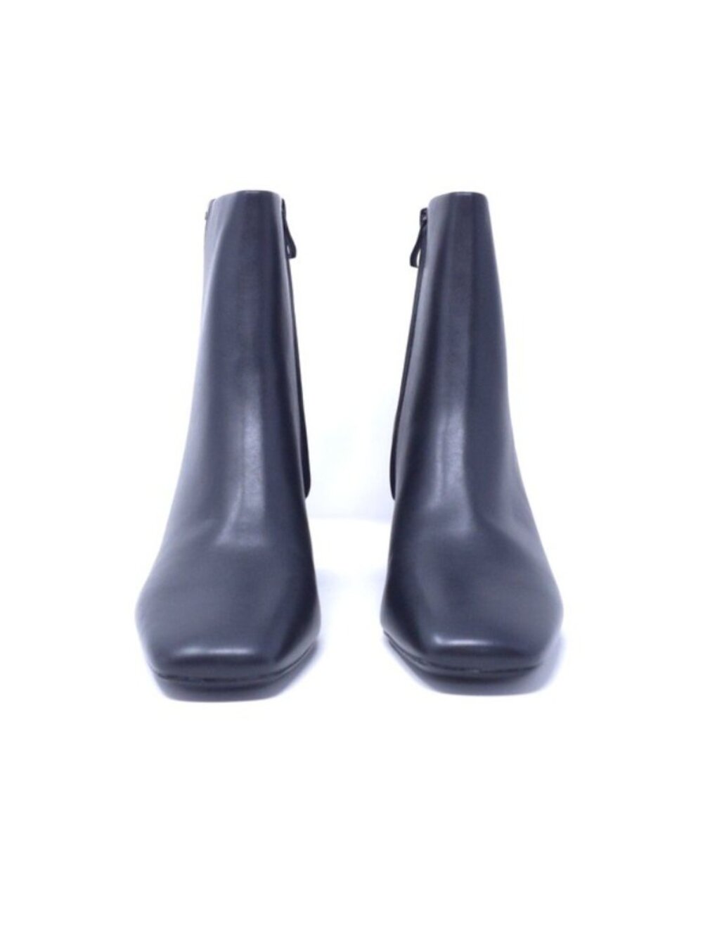 Dkny Caleena Helled 64MM Faux Leather Ankle Boots, Black - Picture 3 of 12